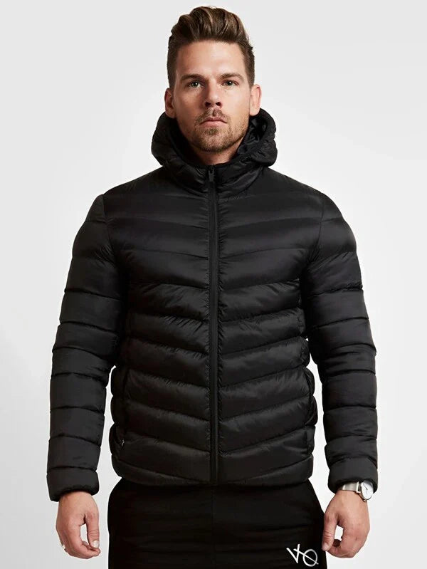 Jaqueta Masculina Puffer Slim Fitness Moda Inverno